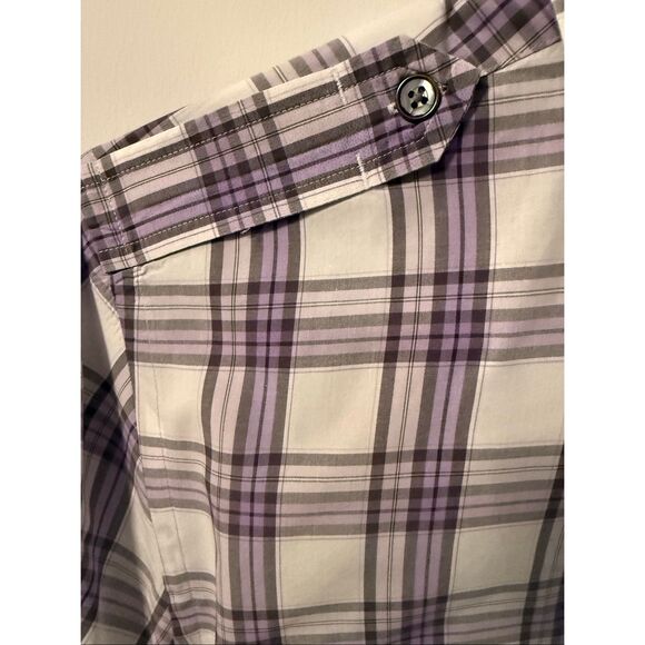 Express modern fit plaid button down shirts men’s lot of 3 medium 15-16.5” - Picture 14 of 15